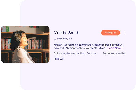 Embracer profile preview